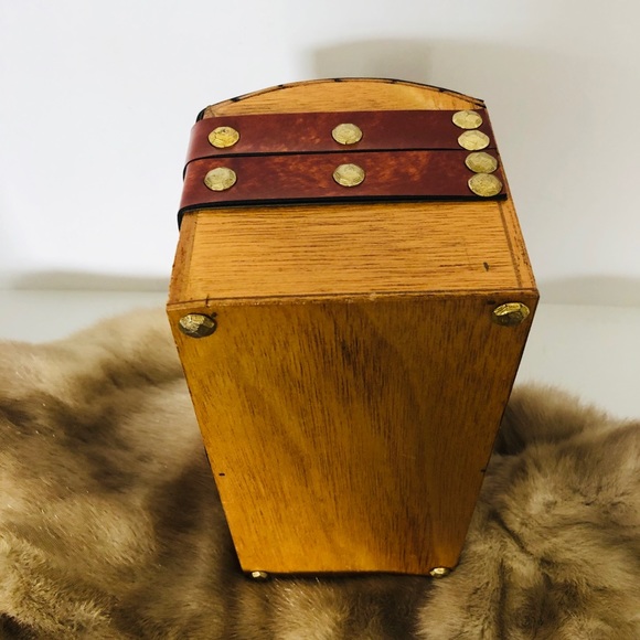 MR. R Vintage Made in Japan 1970's Wood  BOHO - Picture 6 of 7